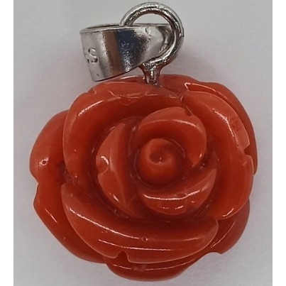 紅珊瑚戒指/項鍊－－－-4件組-細節圖2