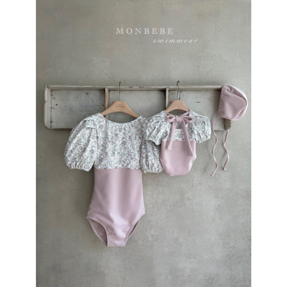 Monbebe 美背蝴蝶結親子泳裝🎀（mom)-細節圖3