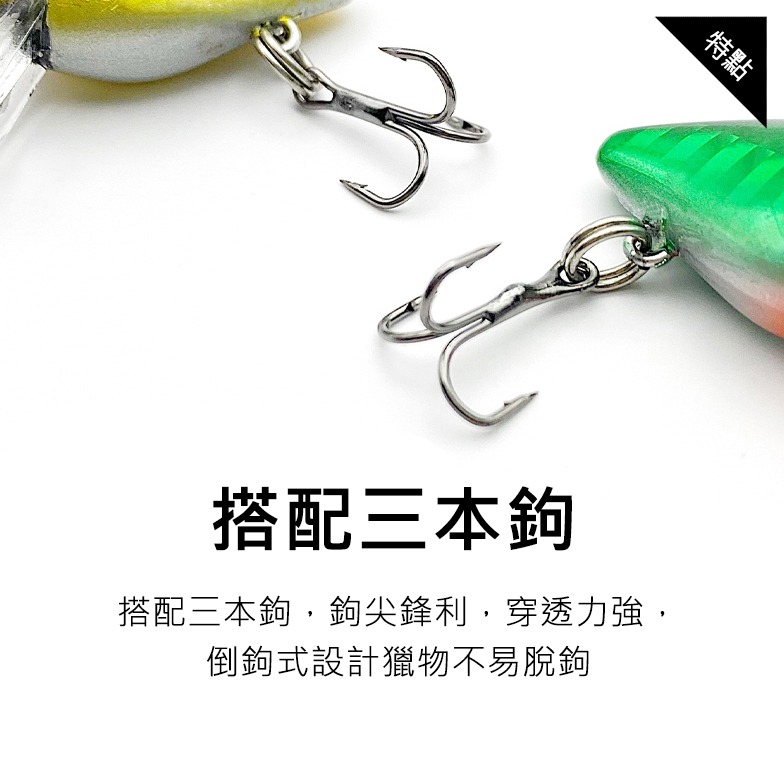 【KAITA】路亞米諾 Crank 微物 顫泳 搖滾小胖 路亞假餌 假餌 路亞 硬餌 釣魚 魚餌 28mm【2克】-細節圖5