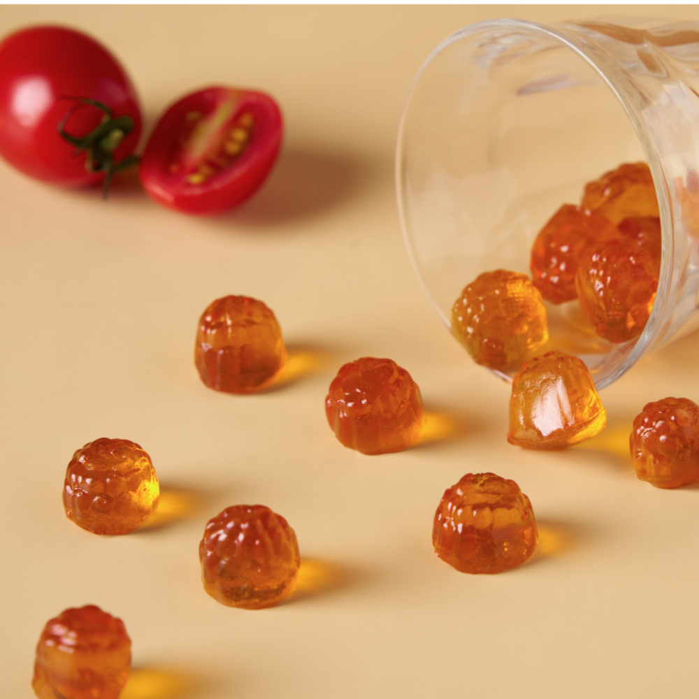 【波萌農場】波萌QQ粒粒菓 (番茄) 水果軟糖 有機水果 低熱量零食 45克-細節圖2