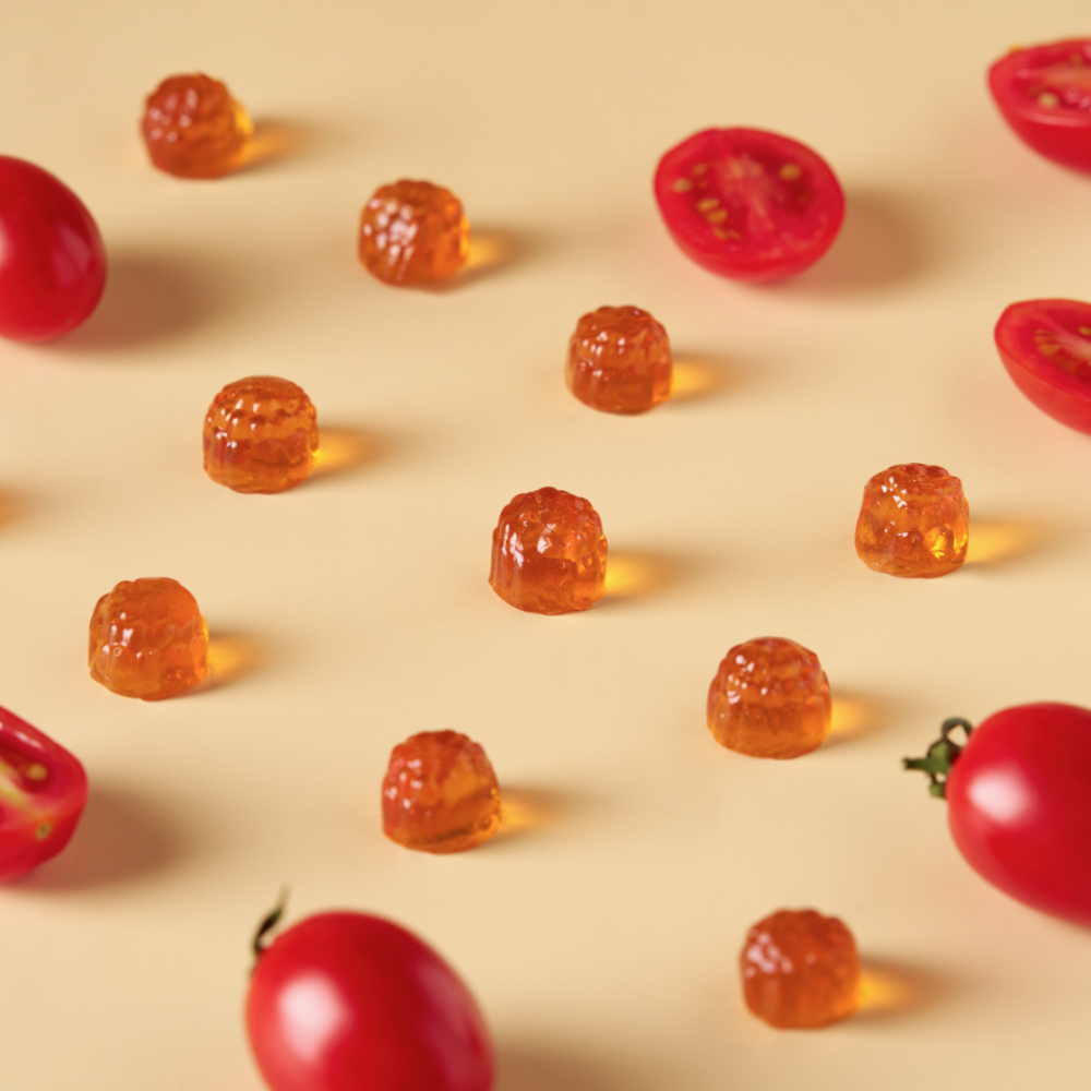 【波萌農場】波萌QQ粒粒菓 (番茄) 水果軟糖 有機水果 低熱量零食 45克-細節圖3