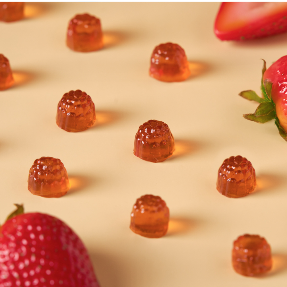【波萌農場】波萌QQ粒粒菓 (草莓) 水果軟糖 有機水果 低熱量零食 45克-細節圖3