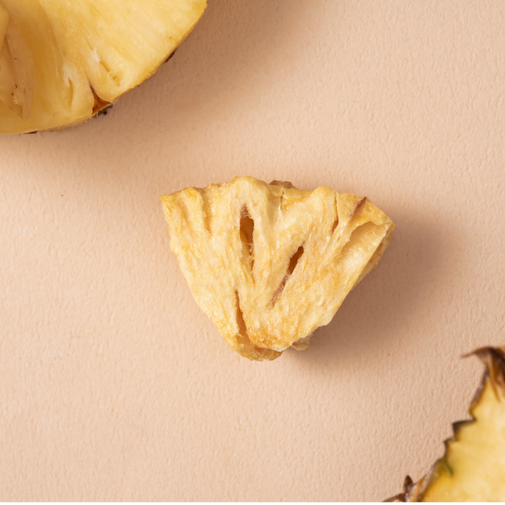 【波萌農場】波萌益生脆脆菓 (台灣鳳梨) 天然水果凍乾 鳳梨乾 水果乾 低熱量零食 50克-細節圖2