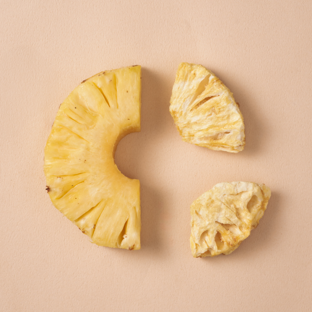 【波萌農場】波萌益生脆脆菓 (台灣鳳梨) 天然水果凍乾 鳳梨乾 水果乾 低熱量零食 50克-細節圖3