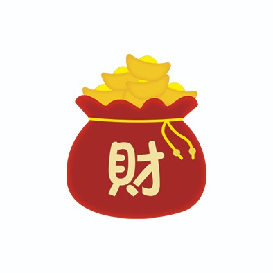 【財】3x2.5cm