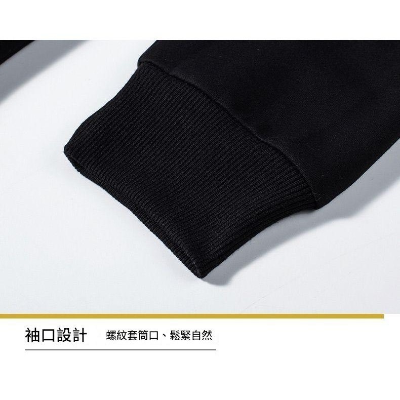 冬季圓領純棉加絨冬暖長袖T恤-細節圖7