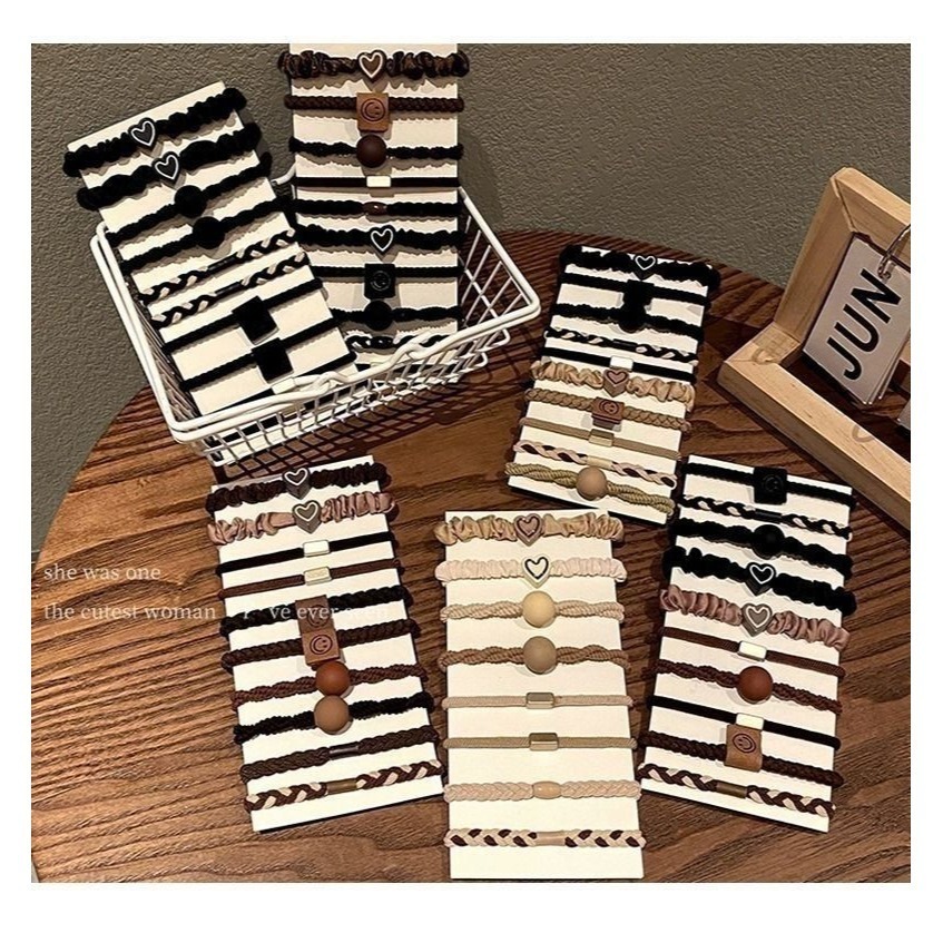 彈性混裝耐用髮圈-細節圖4