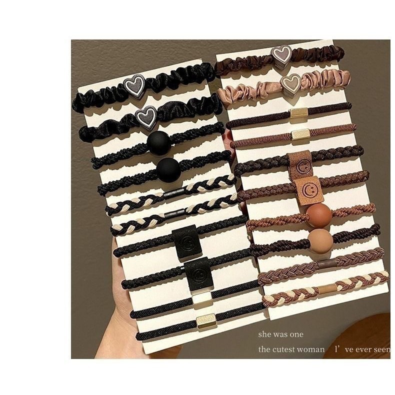 彈性混裝耐用髮圈-細節圖6