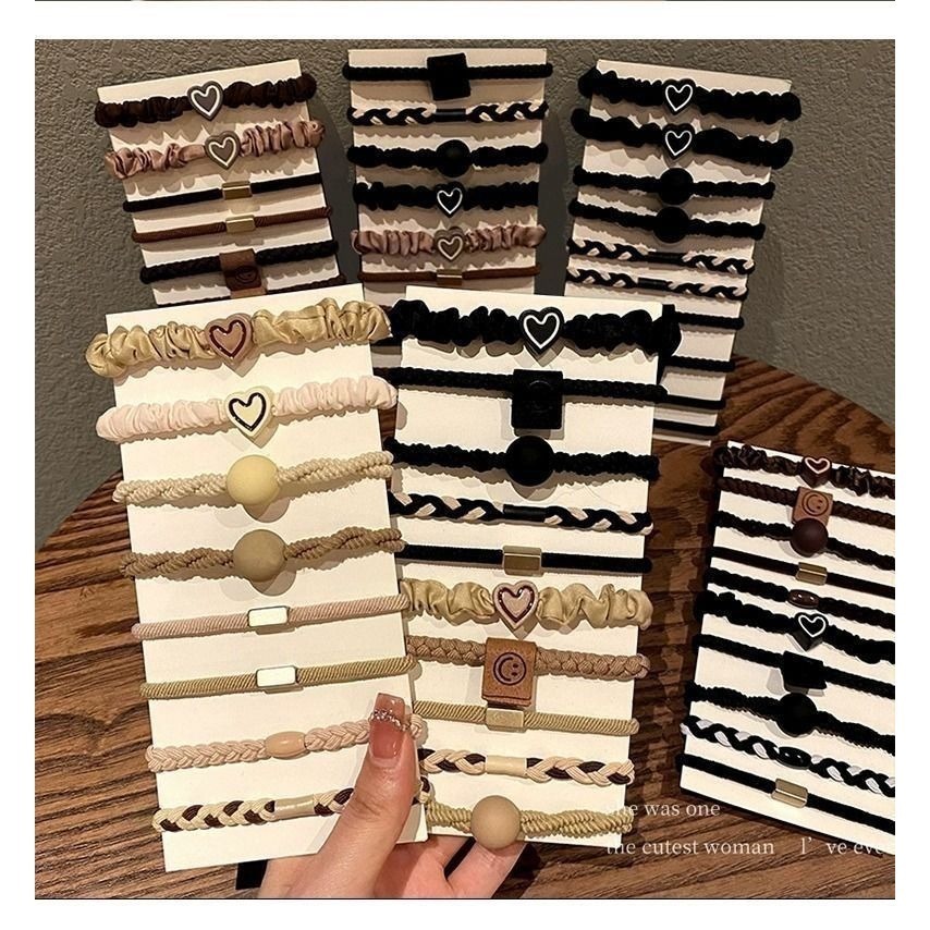 彈性混裝耐用髮圈-細節圖9