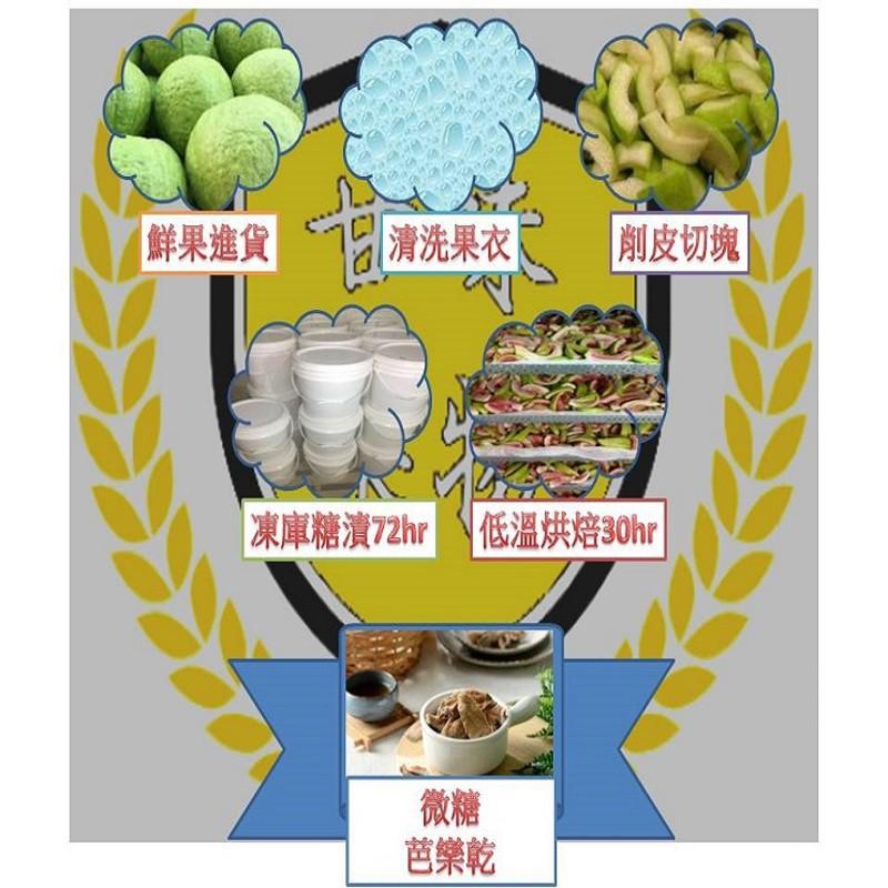 微糖珍珠芭樂乾 100克/300克 甘味果物-細節圖3