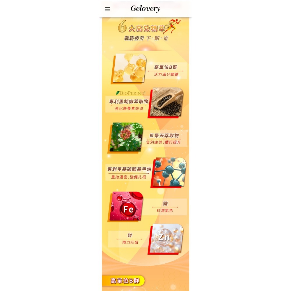 Gelovery  強效綜合B群雙層錠-細節圖4