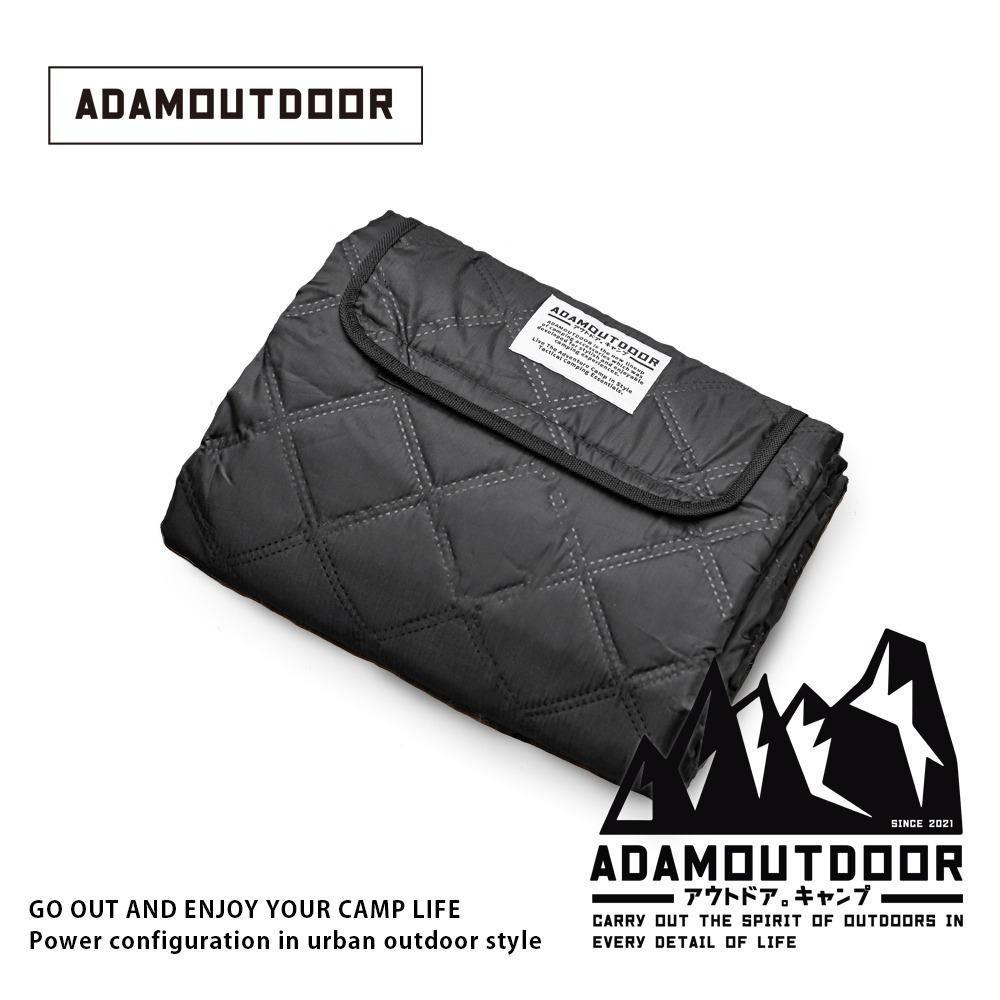 ADAMOUTDOOR｜防水經典隨身野餐墊｜野餐．露營．野餐墊．地墊．防水野餐墊．海灘墊．折疊野餐墊-規格圖1