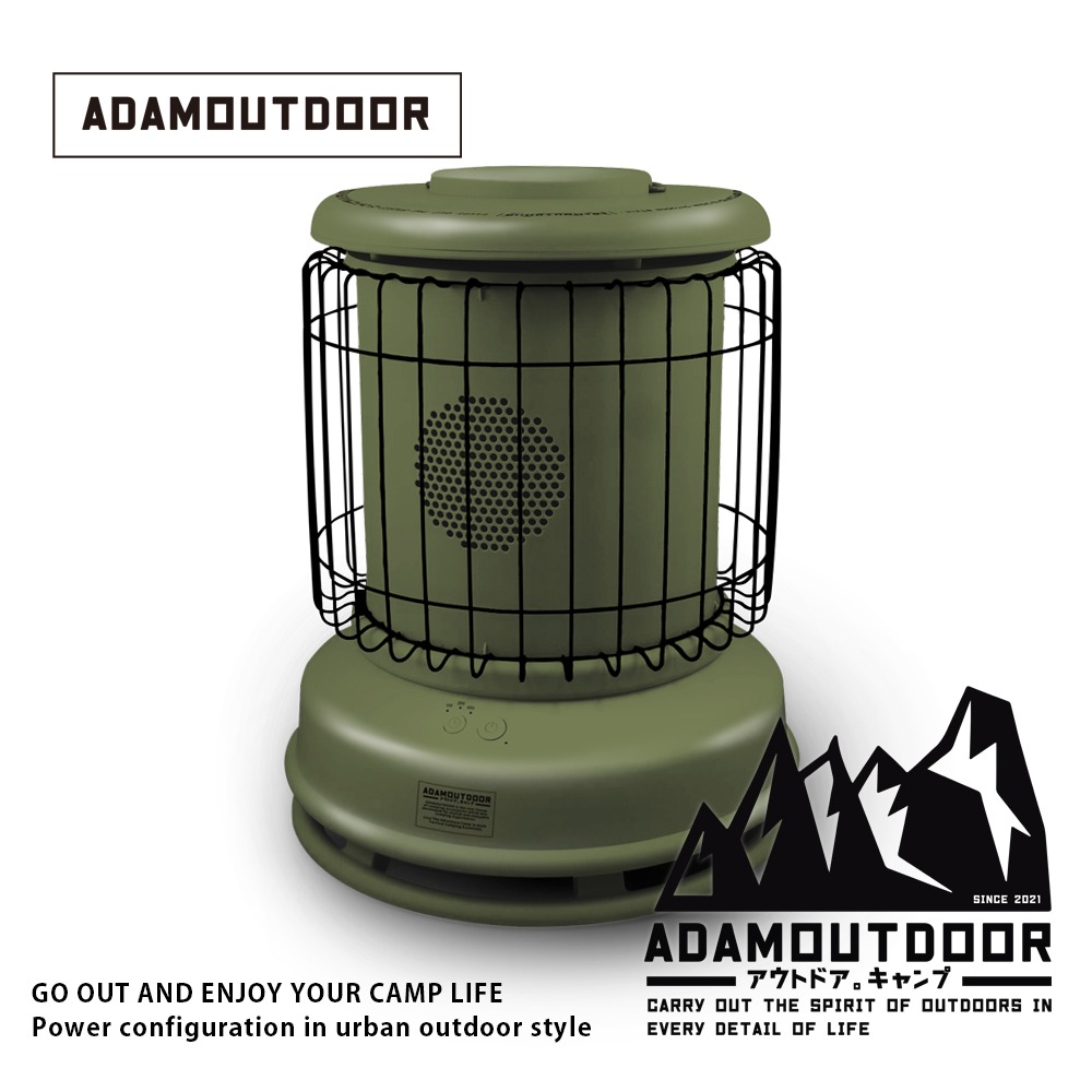 ADAMOUTDOOR｜ 經典風格雙功率陶瓷電暖器｜#暖風機 暖氣．陶瓷暖器．暖氣機．寵物暖器．防燙暖器．安全暖器-細節圖5