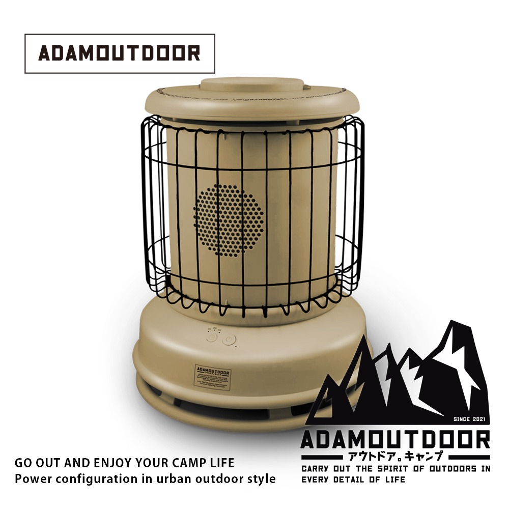 ADAMOUTDOOR｜ 經典風格雙功率陶瓷電暖器｜#暖風機 暖氣．陶瓷暖器．暖氣機．寵物暖器．防燙暖器．安全暖器-細節圖6