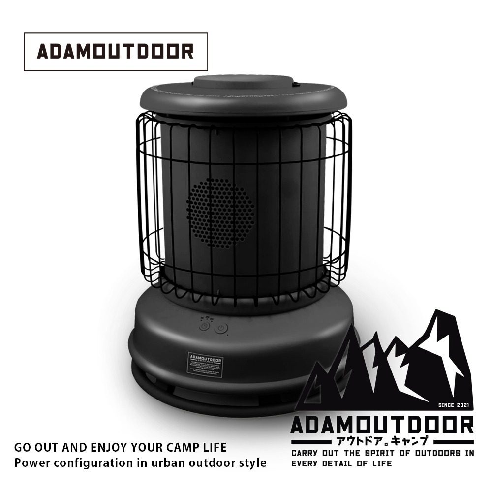 ADAMOUTDOOR｜ 經典風格雙功率陶瓷電暖器｜#暖風機 暖氣．陶瓷暖器．暖氣機．寵物暖器．防燙暖器．安全暖器-規格圖6