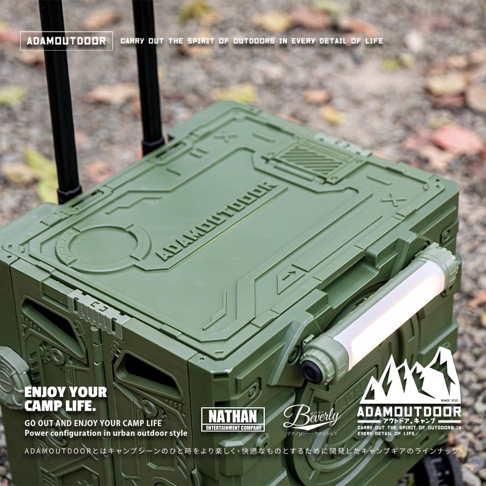 ADAMOUTDOOR｜旅行摺疊購物車 (露營推車 折疊車)-細節圖7