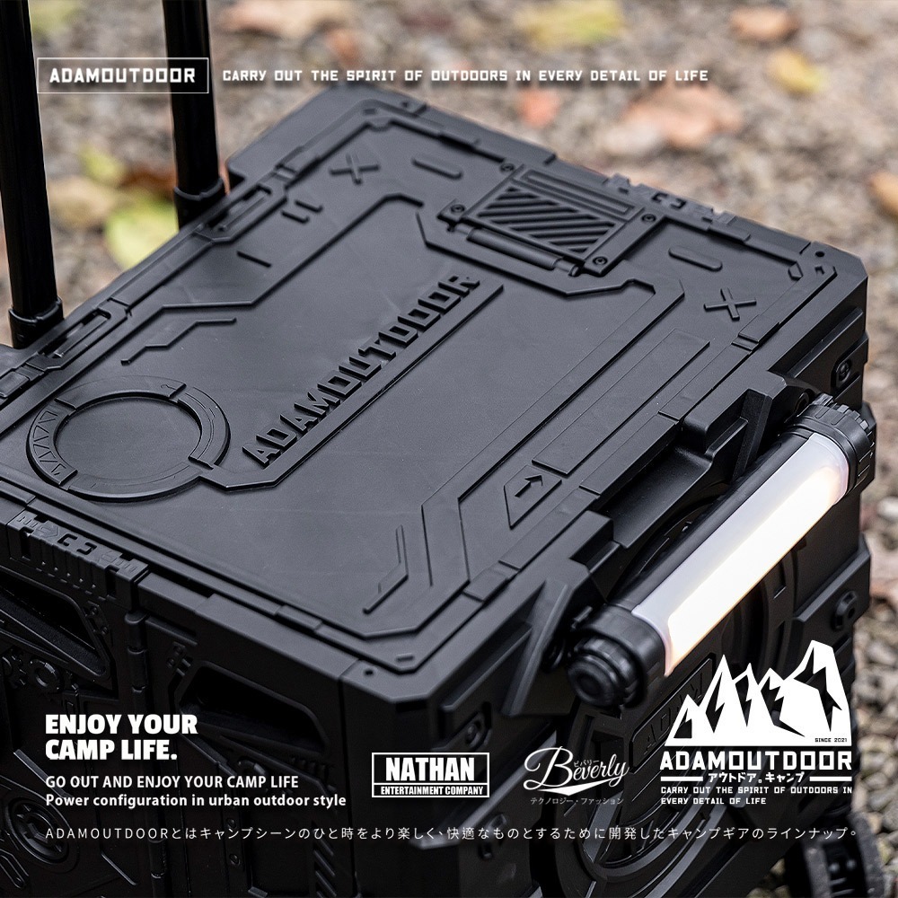 ADAMOUTDOOR｜旅行摺疊購物車 (露營推車 折疊車)-細節圖3