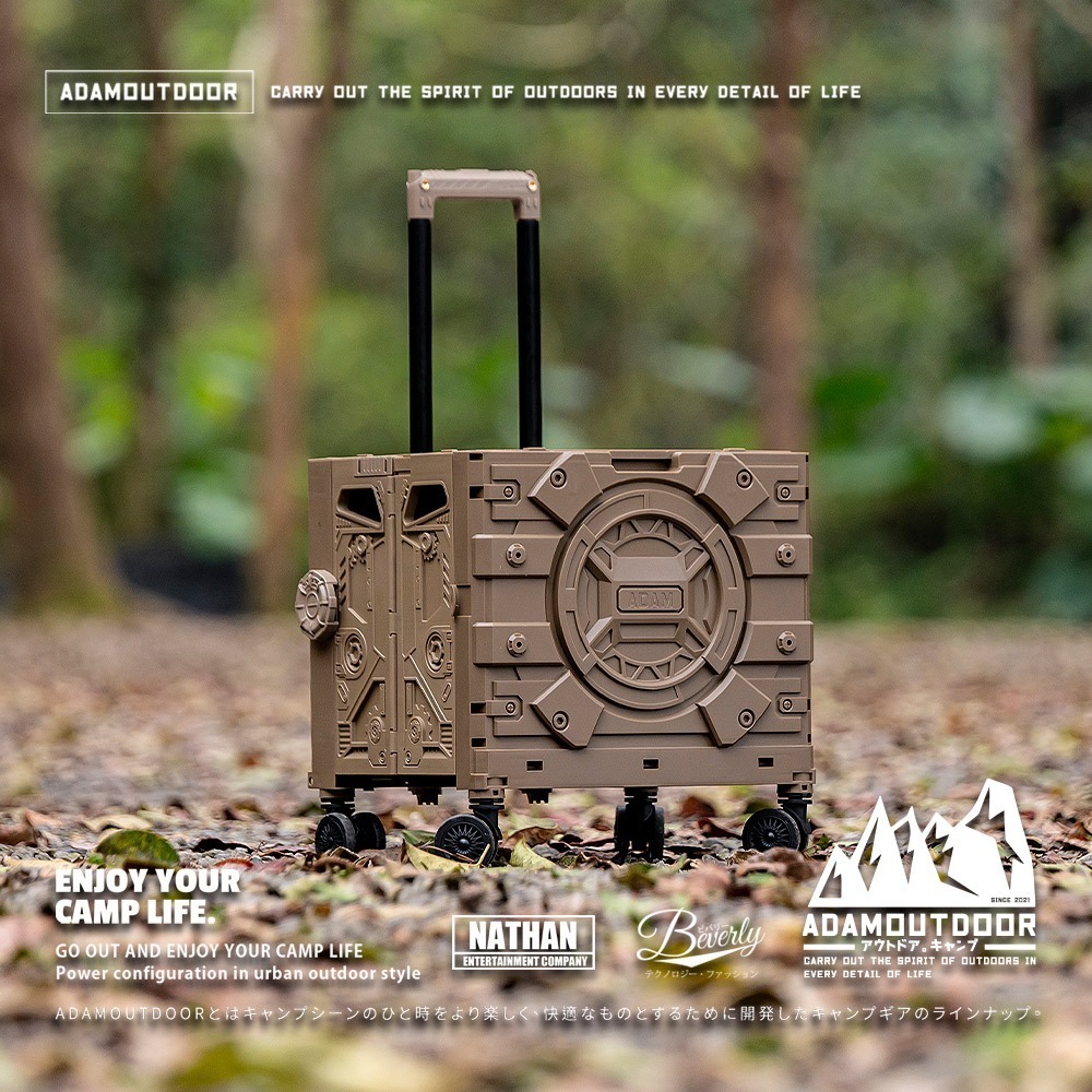 ADAMOUTDOOR｜旅行摺疊購物車 (露營推車 折疊車)-細節圖5