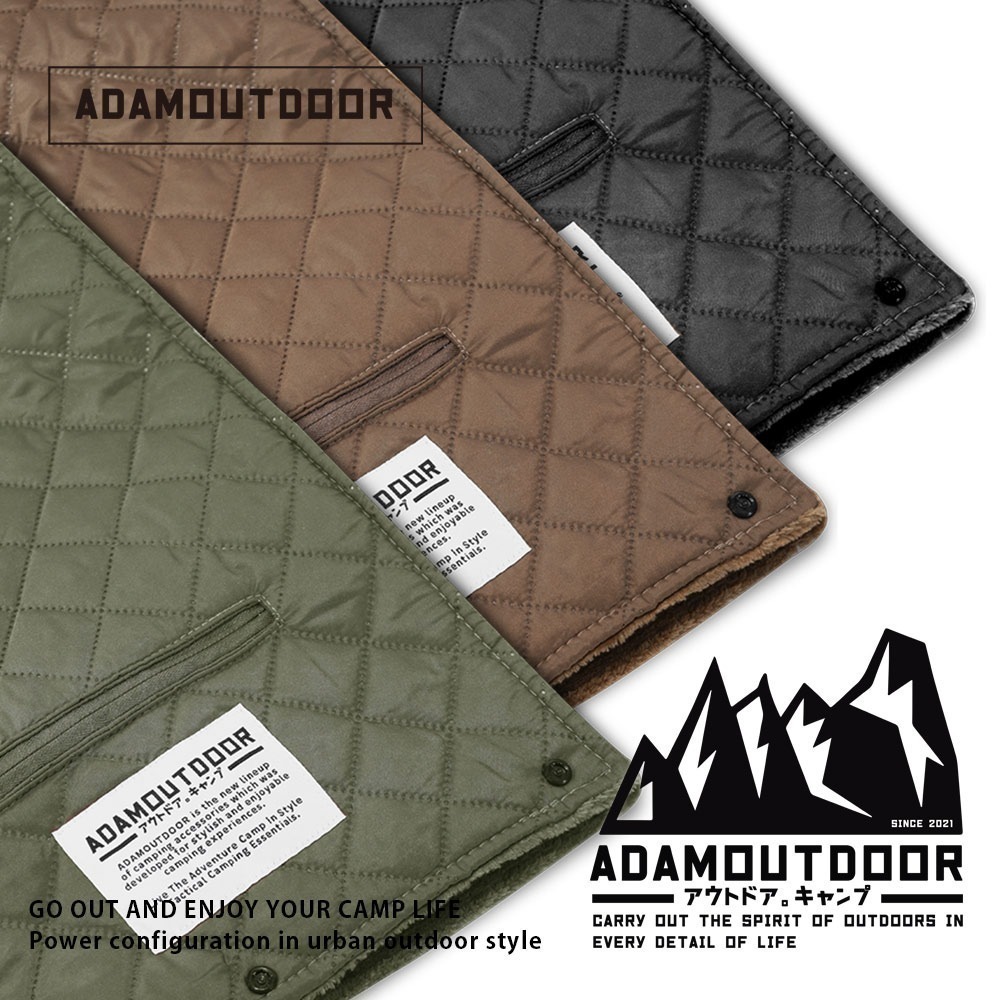 ADAMOUTDOOR｜ USB急速加熱暖心毯 ADHB-USB1170 【 台灣現貨】電毯、露營、隨身電毯、小電毯-細節圖4