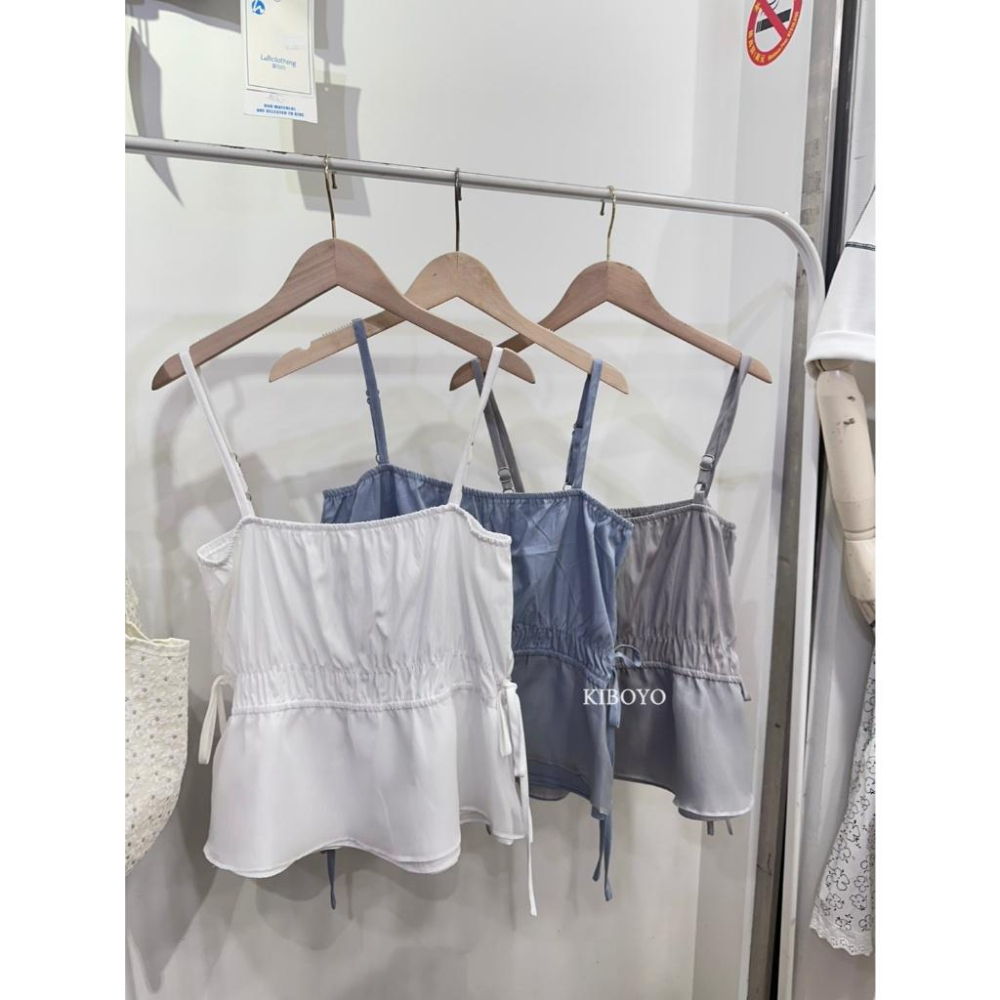 【𝐊𝐈𝐁𝐎𝐘𝐎】 獨家自訂 測綁帶雙層拼接背心｜現貨-細節圖4