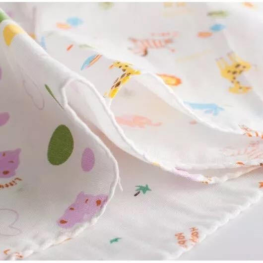 [一組16條] 30*30cm 雙層萬用紗布巾 出口日本 彩色吊卡包裝-細節圖2