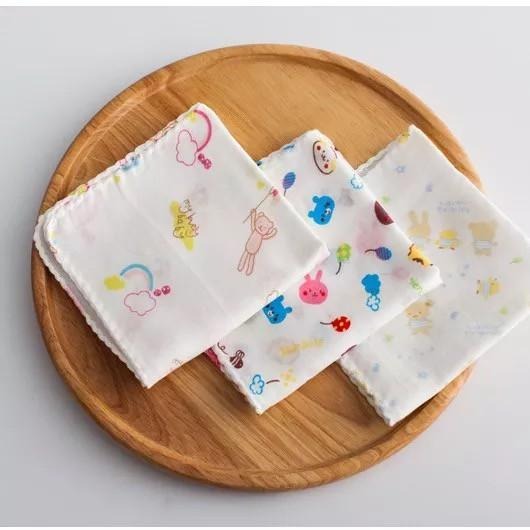 [一組16條] 30*30cm 雙層萬用紗布巾 出口日本 彩色吊卡包裝-細節圖3