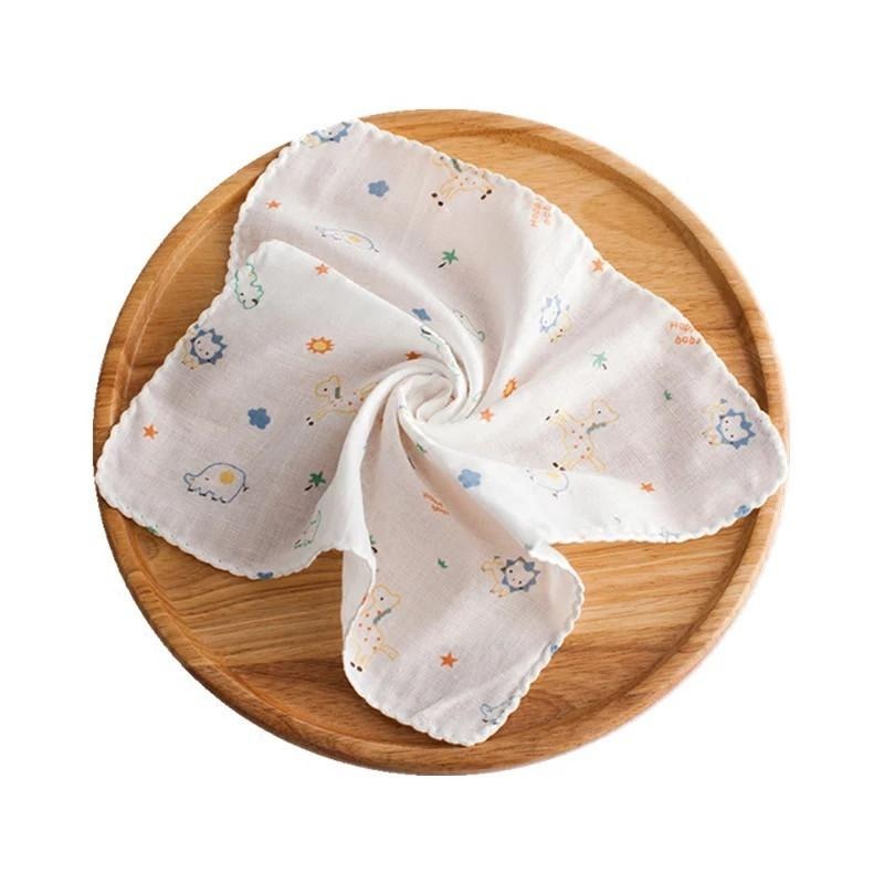 [一組16條] 30*30cm 雙層萬用紗布巾 出口日本 彩色吊卡包裝-細節圖4