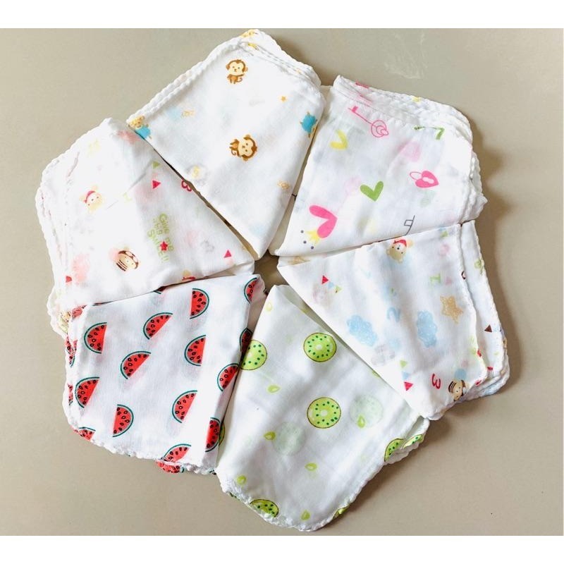 雙層紗 紗布巾 洗澡巾 雙層 口水巾 30*30cm-細節圖8