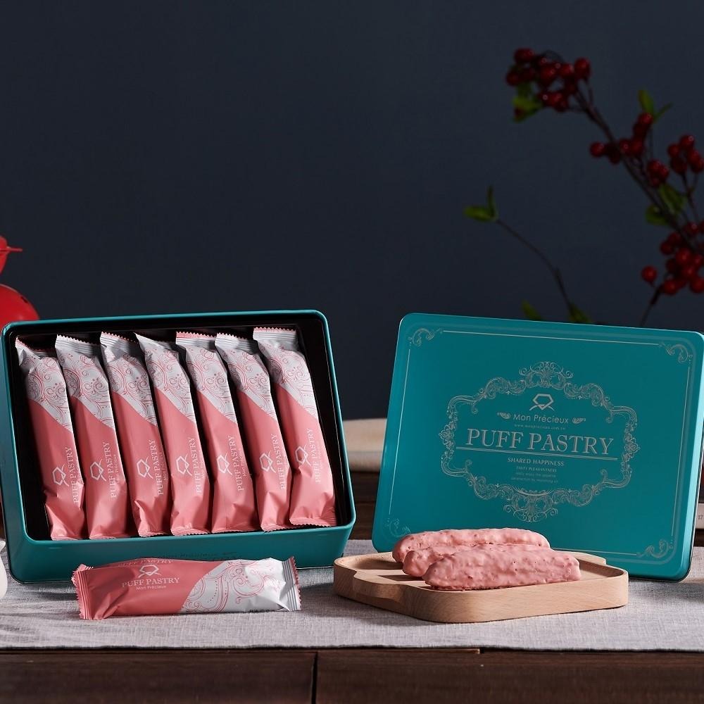 【萌焙司】愛戀禮盒－－－愛上巧莓千層酥(草莓巧克力)-細節圖2