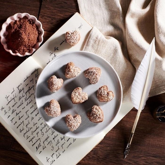 【萌焙司】濃情法芙娜(巧克力)心形千層酥100g【2024特色伴手禮大賞】-細節圖2