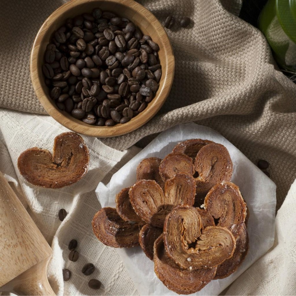 【萌焙司】咖啡蝴蝶曲奇餅乾-細節圖2