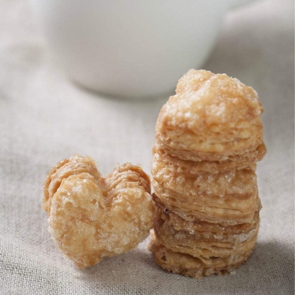 【萌焙司】香醇原味 (心形)千層酥100g【2024特色伴手禮大賞】-細節圖4