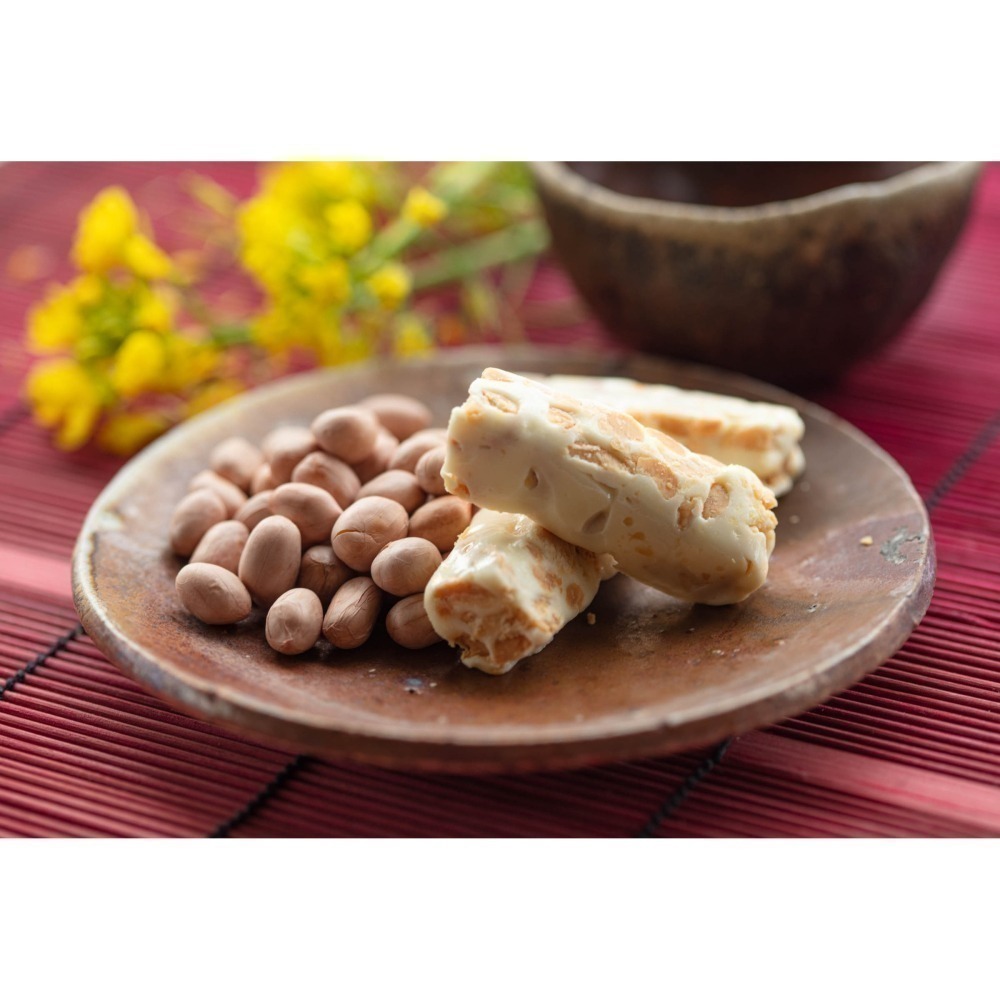 美好手工牛軋糖-花生/黑芝麻/柚花烏龍花生/巧克力/香蔥蔓越莓雪Q-細節圖2