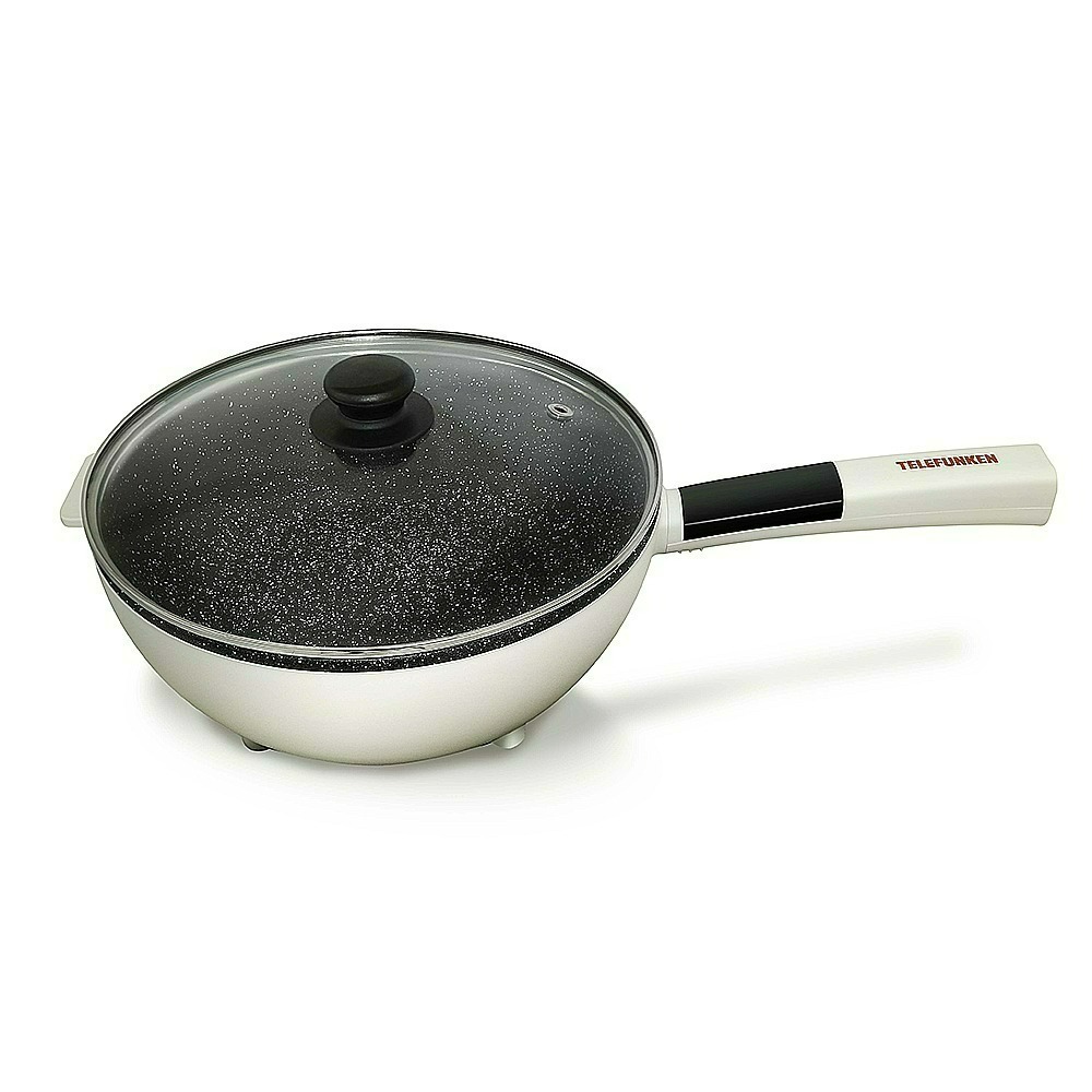 TELEFUNKEN 德律風根微電腦麥飯石不沾電炒鍋-細節圖2