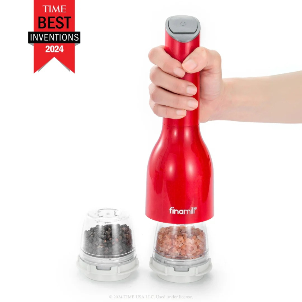 Finamill 電動研磨器｜胡椒/鹽粒/芝麻通用｜2025年最新款｜加碼送四顆AA鹼性電池-細節圖2