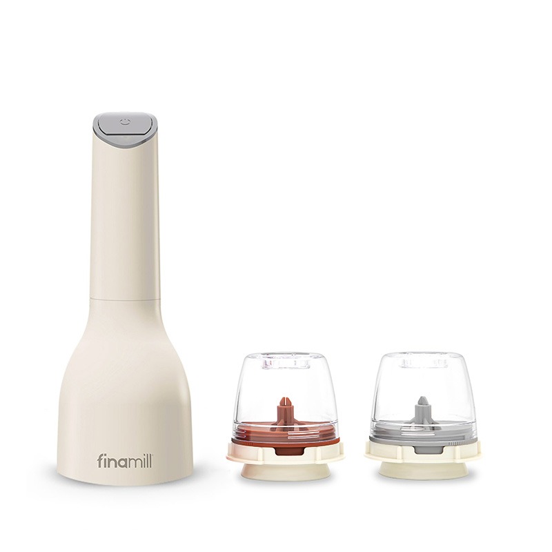 Finamill 電動研磨器｜胡椒/鹽粒/芝麻通用｜2025年最新款｜加碼送四顆AA鹼性電池-規格圖11