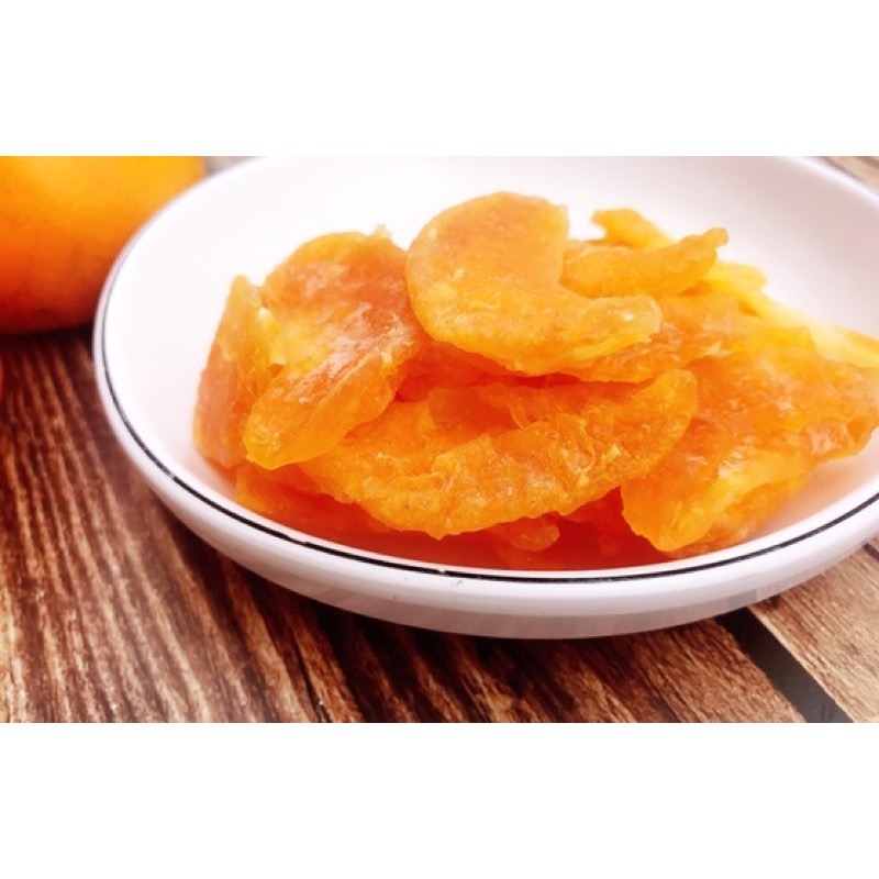 橘子乾 蜜柑橘瓣 台灣製造 美味Q軟 橘子片-細節圖2