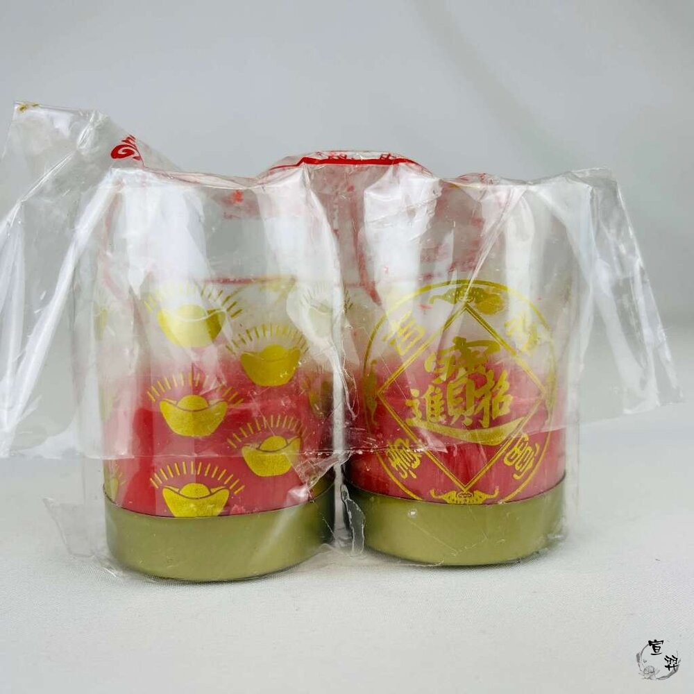 【台中35年老店】防風燭 2入 蠟燭 拜拜 掃墓 祖先 清明-細節圖2