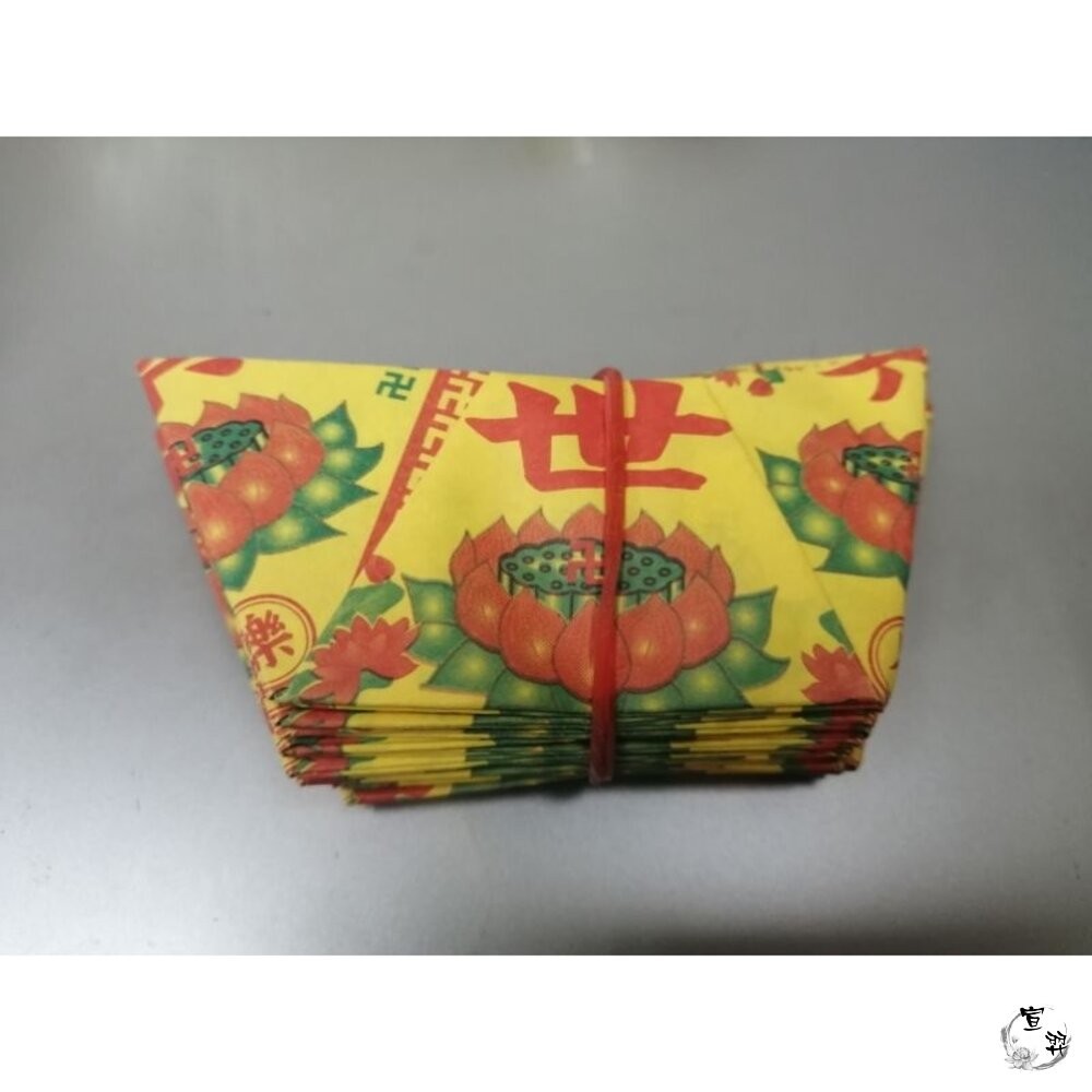 【台中35年老店】手工摺紙金元寶｜紙紮用品｜往生祭祀｜追思供奉-細節圖4