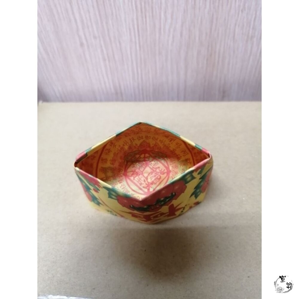【台中35年老店】手工摺紙金元寶｜紙紮用品｜往生祭祀｜追思供奉-細節圖6