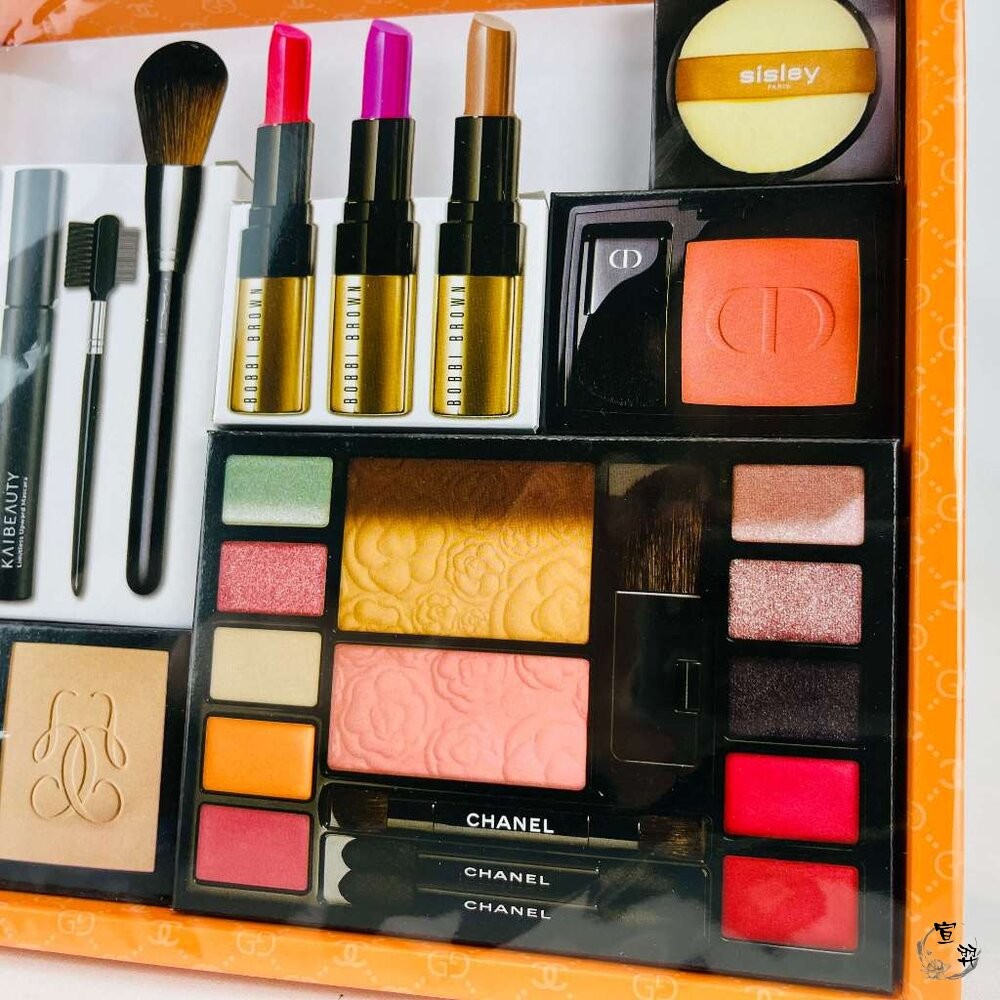 【台中35年老店】彩妝盒橘 紙紮彩妝組 紙紮化妝品 紙紮彩妝 紙紮化妝 紙紮口紅 紙紮腮紅 紙紮工具 紙紮女用品 紙紮用-細節圖5