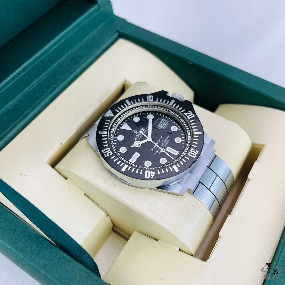 【台中35年老店】紙紮/往生用品/金紙/蓮花/庫錢｜黑水鬼手錶 紙紮勞力士 仿真設計 清明普渡祭祖用-細節圖6