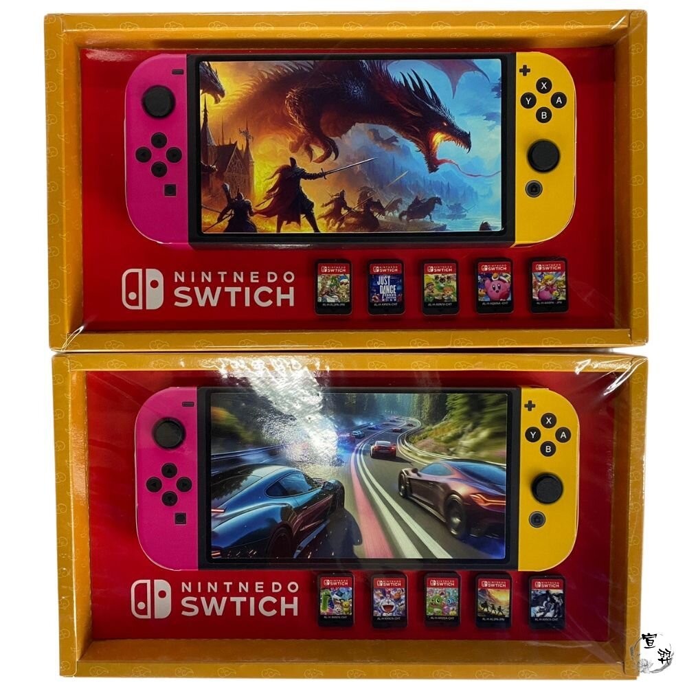 【台中35年老店】紙紮SWITCH 紙紮遊樂器 紙紮電動 共4款 紙紮任天堂 隨機出貨不挑款 祭奠送禮 蓮花 元寶 禮儀-細節圖4