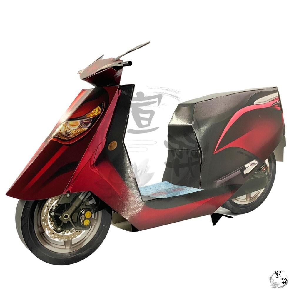 紙紮速克達機車｜祭祀往生用品｜台中35年老店-細節圖2