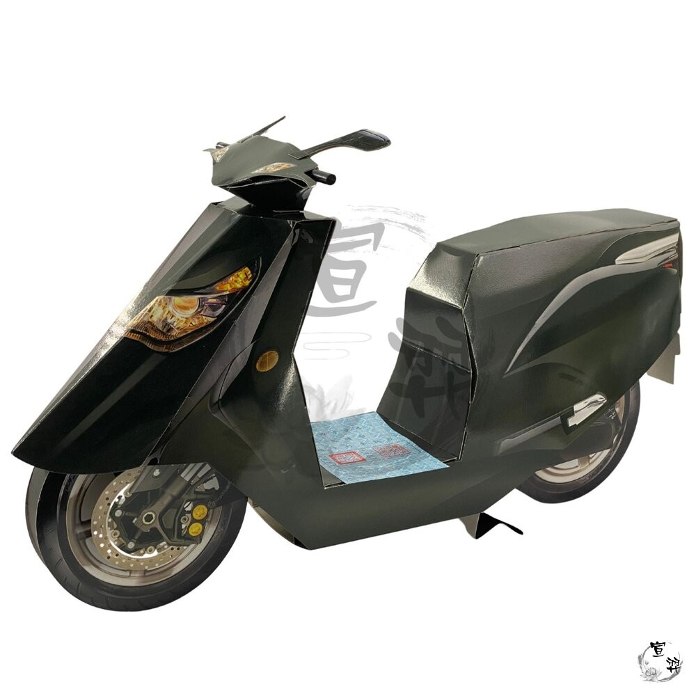 紙紮速克達機車｜祭祀往生用品｜台中35年老店-細節圖3