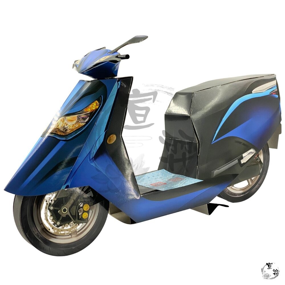 紙紮速克達機車｜祭祀往生用品｜台中35年老店-細節圖4