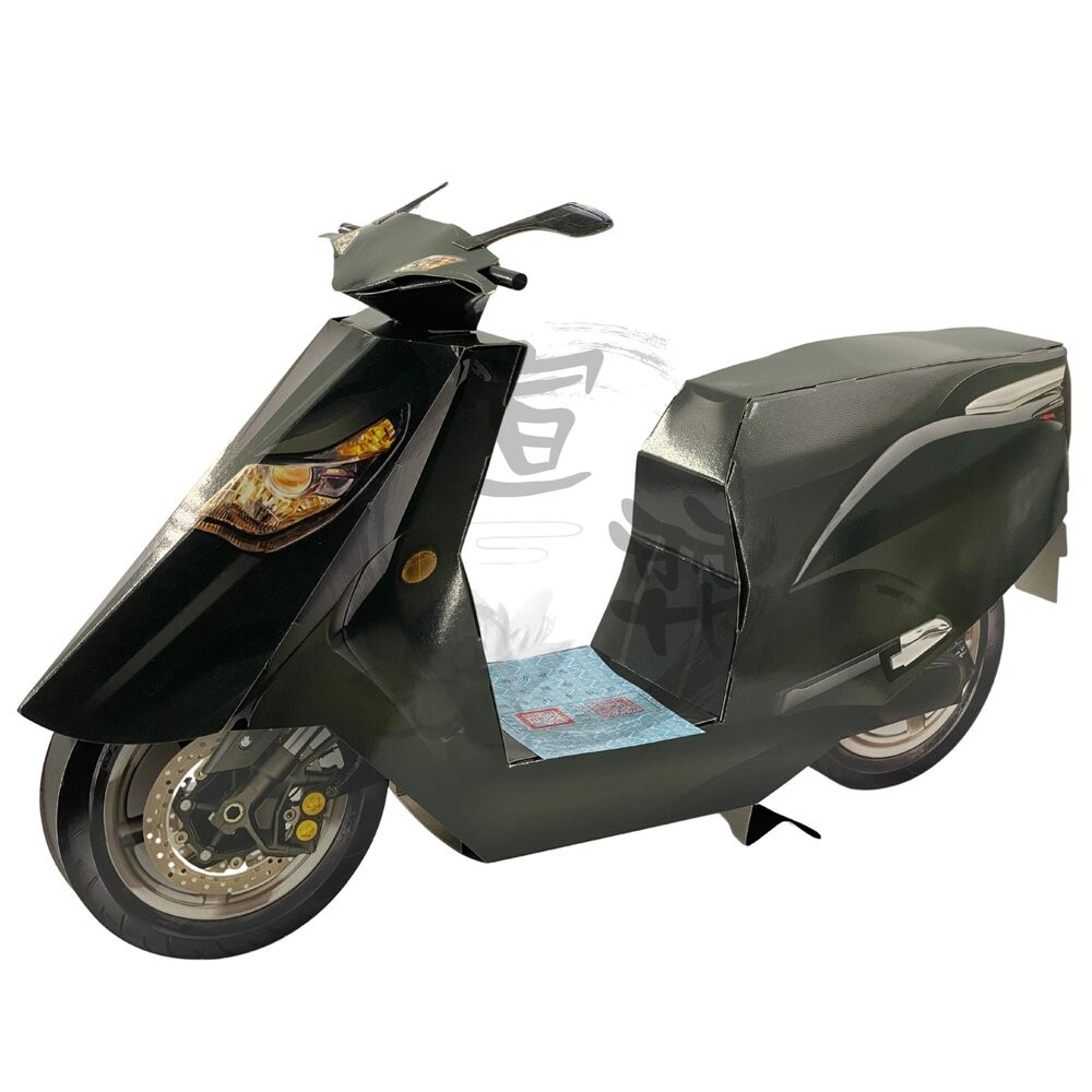 紙紮速克達機車｜祭祀往生用品｜台中35年老店-規格圖6