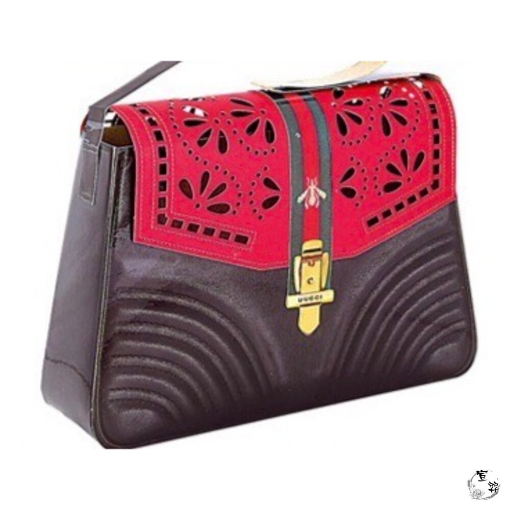 【台中35年老店】紙紮典雅鏤空女皮包 紙紮女包 紙紮皮包 元寶 金條 蓮花 蓮花紙 元寶紙 庫錢 蓮花塔 拜拜用品-細節圖4