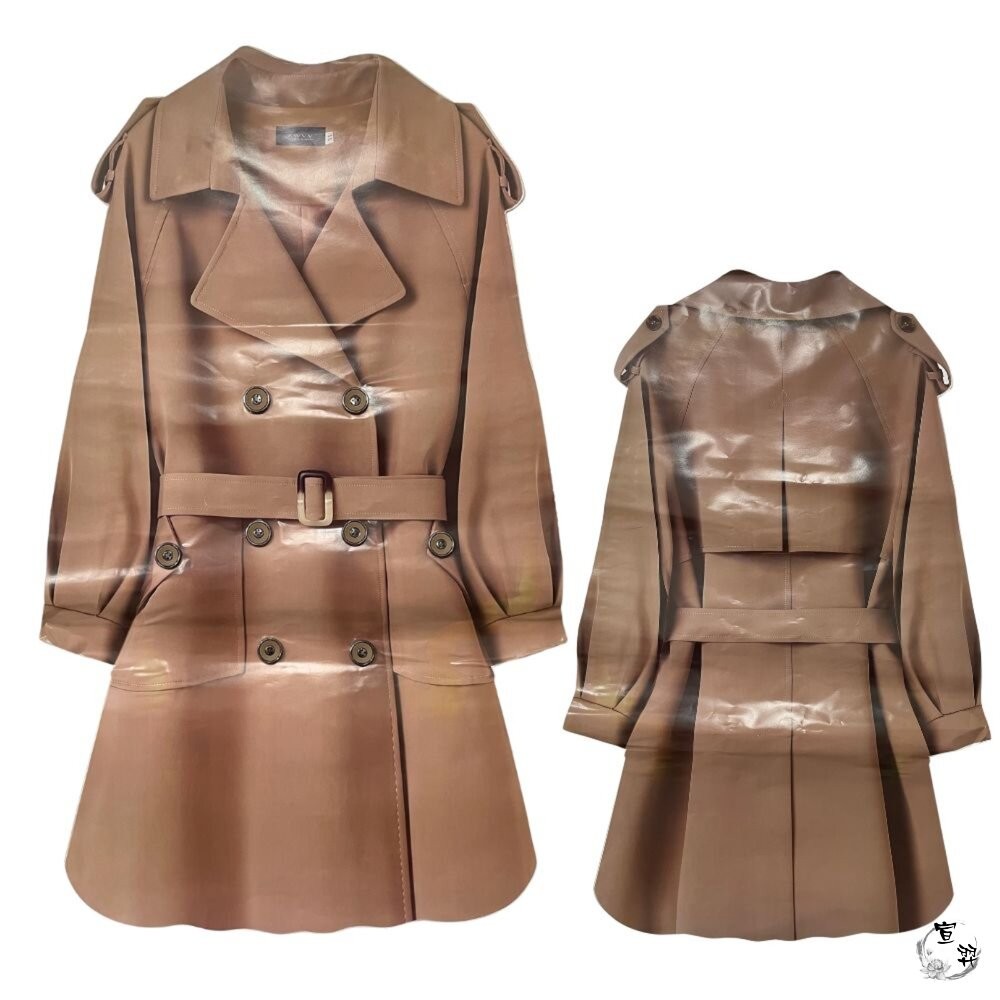 【台中35年老店】紙紮女裝 風衣外套 紙紮小香風 紙紮OL 紙紮 元寶 金條 蓮花 蓮花紙 元寶紙 庫錢 蓮花塔 拜拜用-細節圖5