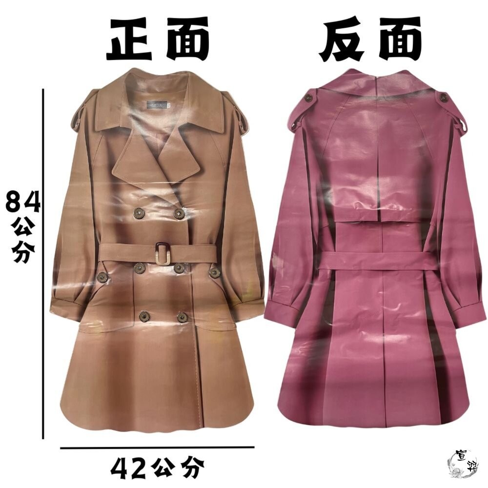 【台中35年老店】紙紮女裝 風衣外套 紙紮小香風 紙紮OL 紙紮 元寶 金條 蓮花 蓮花紙 元寶紙 庫錢 蓮花塔 拜拜用-細節圖2